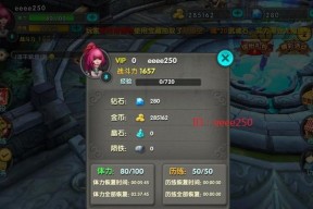 《太极熊猫》游戏体力历练指南（掌握体力历练技巧）