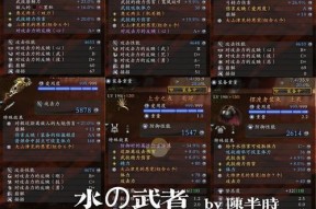 以大老爷武线开局加点推荐正负面加点选择攻略（打造最强武侠角色）