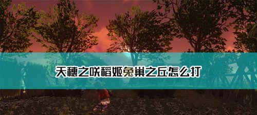 《天穗之咲稻姬》游戏新手键盘操作设置方法指南（快速上手）  第1张