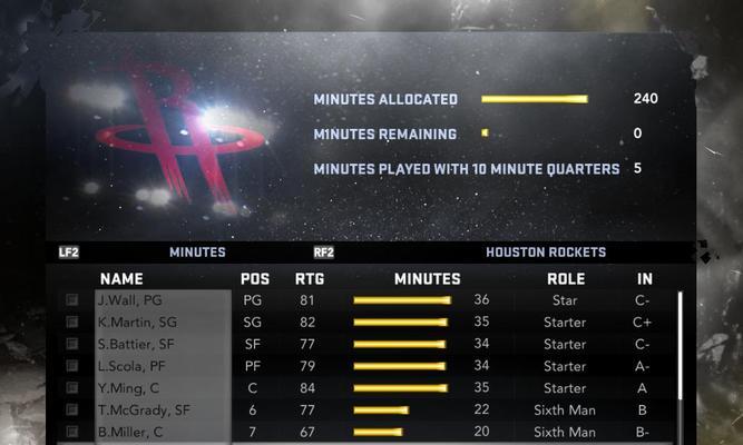NBA2K11键盘操作攻略是什么？如何快速掌握游戏技巧？  第3张