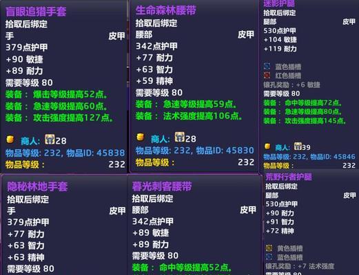魔兽世界装备选择指南？哪些装备适合我的角色？  第2张